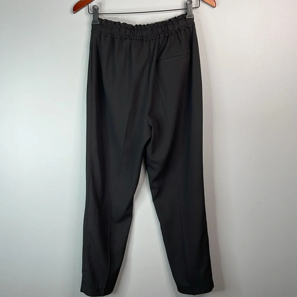 Zara Black Drawstring Trousers - Picture 7 of 11